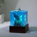 ホホジロザメ レジンライトキューブ｜5cm・8cm